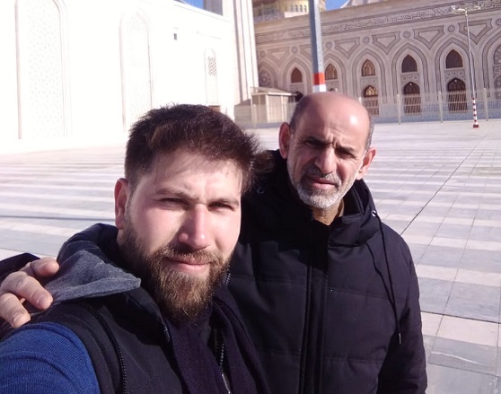 پیاده روی همکاران حوزه انتظامات از دانشگاه تا حرم مطهر امام خمینی(ره)