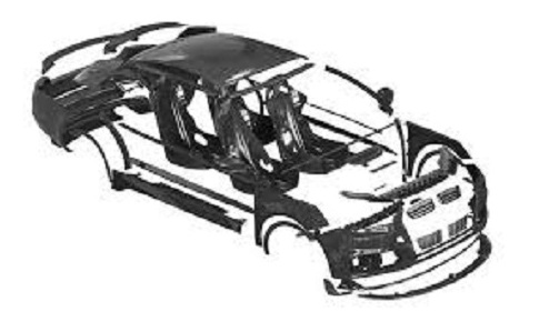 تقویت بدنه خودرو با استفاده از اجزاء کامپوزیتی 