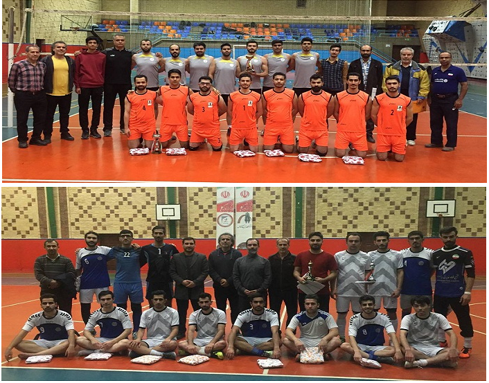 درخشش دانشجویان پسر دانشگاه در مسابقات والیبال و فوتسال چند جانبه ای دانشگاه هاي تهران