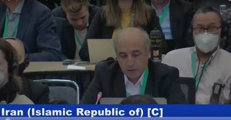 حضور عضو هیأت علمی دانشگاه به عنوان نماینده ایران در اجلاس جهانی کشورهای عضو کنوانسیون تنوع زیستی سازمان ملل متحد