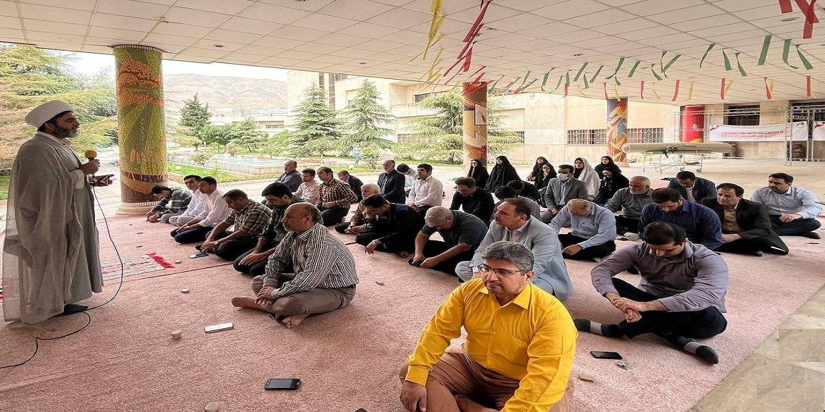 مراسم سالروز ولادت حضرت رسول اکرم(ص) و امام جعفر صادق(ع) در پردیس کشاورزی برگزار شد