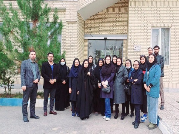 بازدید دانشجویان مهندسی بهداشت محیط دانشگاه از تصفیه‌خانه فاضلاب پردیس