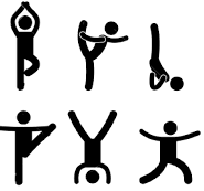 اینفوگرافیک ورزش در خانه برای استفاده عموم به ویژه دانشگاهیان محترم